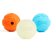 Chuckit Gen 1 Fetch Medley: bola Whistler, diversión sonora para juegos al aire libre.