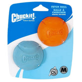 Chuckit! pelota mediana 2.5 pulgadas, textura de goma para mordida suave.
