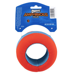 Chuckit rodillo anfibio naranja brillante, fácil de localizar