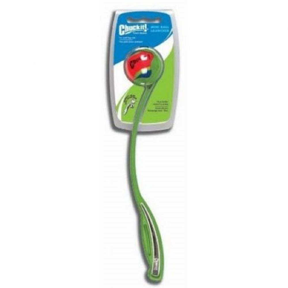 Lanzador Chuckit Sport 14S para perros pequeños; mejora la distancia y reduce la necesidad de agacharse