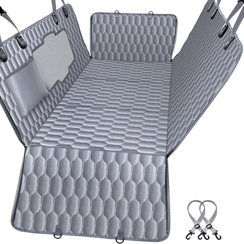 Chumajor extensor de asiento trasero para perros ofrece más espacio y seguridad en el coche.