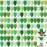 Bandana Chunful para perro con tréboles, ideal para Día de San Patricio