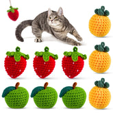 Cipsken bolas-juguete para gato de lana con silvervine, estimula juego y exploración.