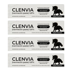 CLENVIA jeringa calibrada para dosis precisas en caballos