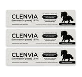 CLENVIA gel sabor manzana facilita la administración oral en caballos.