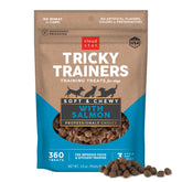 Cloud Star Tricky Trainers: trocitos de salmón para entrenamiento; premio sabroso que mantiene la atención del perro.
