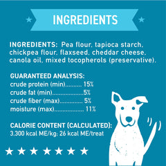 Cloud Star Wag More: galleta cheddar natural con aroma sabroso.