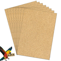 Papel grava Clyairmao para jaula de aves 11x17, base estable para limpieza rápida