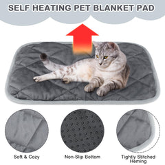Colchoneta suave Clysee para gatos y perros, descanso cómodo sin ruido.