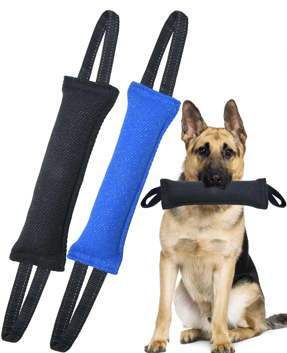 Juguete de arrastre Clysoru en juta resistente para perros.