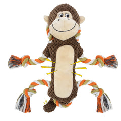 CneeeeeB juguete monito con chirrido para estimulación auditiva.