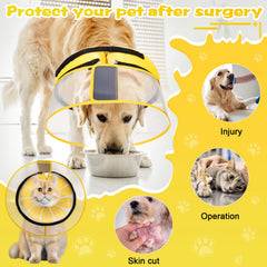 CNEO collar-donut tallas ajustables, ajuste perfecto para perros de diferentes tamaños