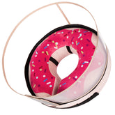 Collar inflable CNEO en forma de rosquilla para perros, comodidad durante la recuperación