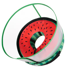 Cneo collar inflable con rosquilla azul para perros, cómodo y seguro