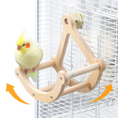 Coalinker barco pirata percha para aves, diseño interactivo que anima al juego