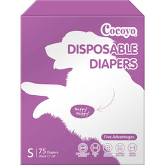 COCOYO pañales desechables para perrita pequeña, ajuste cómodo