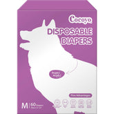 COCOYO pañales desechables para perra hembra mediana, protegen contra fugas