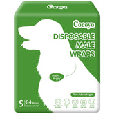 COCOYO pañales para perro macho con capa exterior transpirable para mayor comodidad