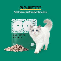 COCOYO pellets zeolita no se pegan al fondo de la caja de arena