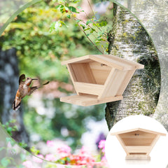 Colingmill casita nido de cedro interior amplio para aves.