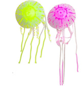 ColorLife medusas decorativas rosadas para acuario brindan color vibrante y movimiento suave