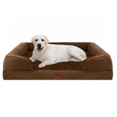 Cama ortopédica Comfort Expression para perros grandes con espuma de huevo que apoya articulaciones.