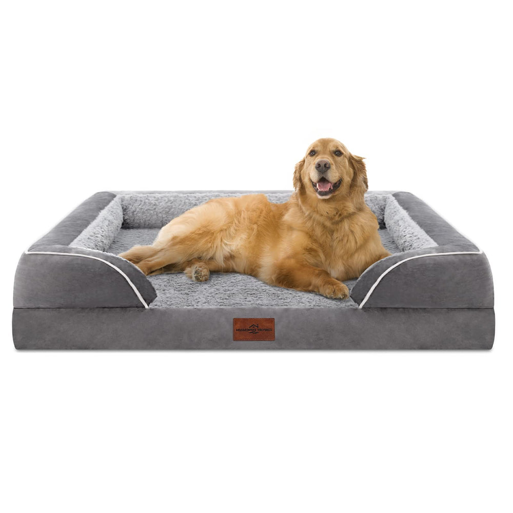 Comfort Expression cama ortopédica 42x30 con espuma tipo panales para perros grandes