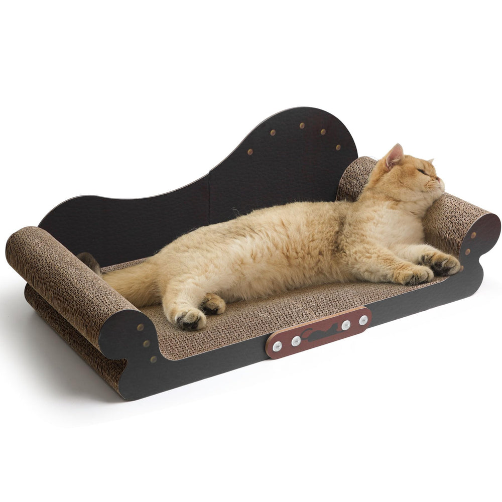 ComSaf gran rascador para gatos 26 pulgadas, ideal para estiramiento y juego
