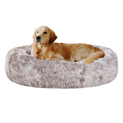 Coohom Oval Donut para perro, descanso suave y cómodo