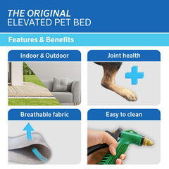 Ideal para uso interior o exterior con perro cómodo y seco.