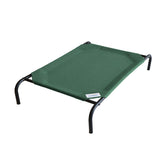Coolaroo Cama Elevada para Perro, vista frontal con enfriamiento y soporte.