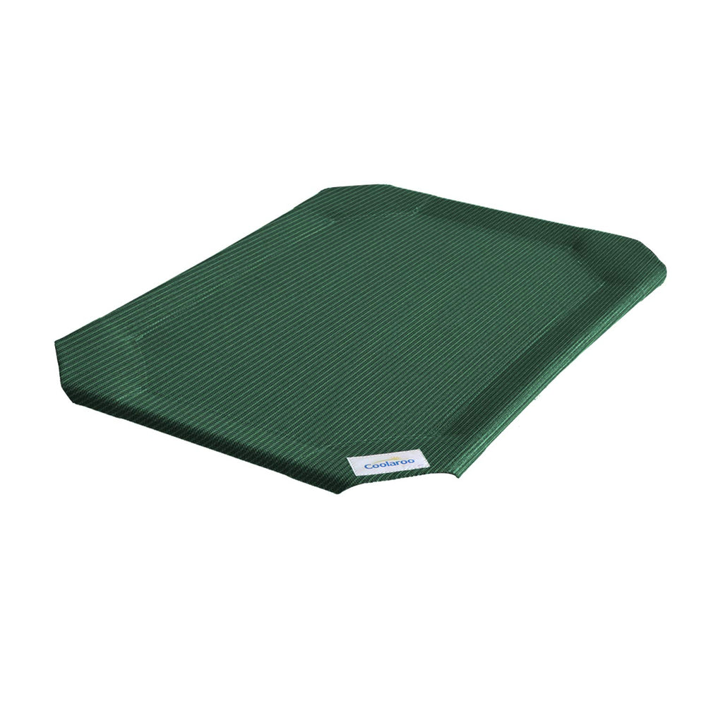 Coolaroo funda original para cama de mascota Brunswick Green Grande, mantiene fresca a la mascota durante la siesta.