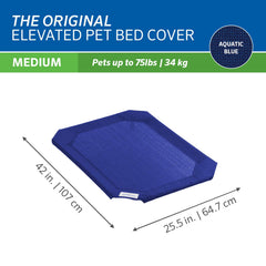 Coolaroo tejido nylon transpirable favorece corriente de aire para mantener mascota cómoda.