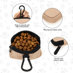coowone bolsa con cremallera metálica evita derrames de snacks.