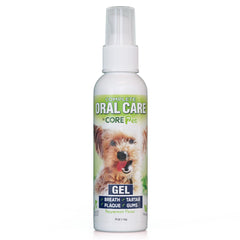 CORE Pet Cuidado Oral Completo, gel de menta para aliento más fresco