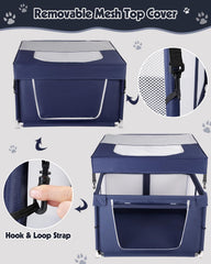 cosyumhy jaula resistente con malla para mordisqueos y seguridad.