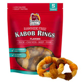Country Kitchen anillo sin cuero, cuatro sabores cárnicos para perros.