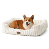 Cama ortopédica COZY KISS, rectángulo, funda suave para descanso cómodo.