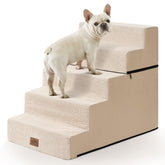 COZY KISS Escaleras para perros: diseño ancho para mayor estabilidad.