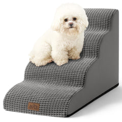 COZY KISS escaleras para perros pequeños en curva para subir sin esfuerzo