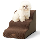 Escaleras Cozy Kiss para perros pequeños, curvadas y tres peldaños, ideal para subir al sofá