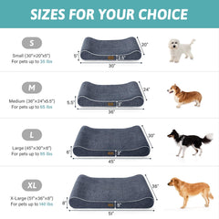 Funda desmontable lavable de COZY KISS para cama de perro XL