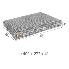 Cama Cozy Tails, diseño doble cara con lino frĂo para climas cálidos.