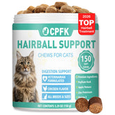 CPFK trata bolas de pelo en gatos con 150 masticables.