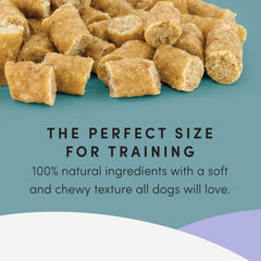 Crumps’ Naturals Mini Trainers Duck textura suave, ideal para masticación durante entrenamiento