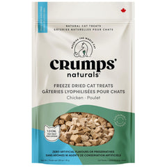 Crumps Naturals premia al gato con pollo crujiente y sabor intenso.