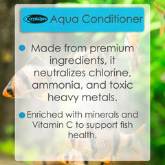 Crystalpro acondicionador de agua, aplicación directa en el acuario para cambios rápidos.