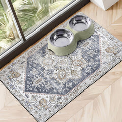 Cuslnox almohadilla para alimento de perro absorbente, derrames se absorben rápido.