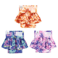 Pañales para perra con falda de CuteBone, rosa, cómodo durante el celo