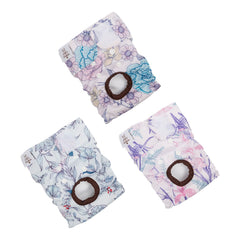 CuteBone pañales para perra con velcro, ajuste cómodo y seguro.